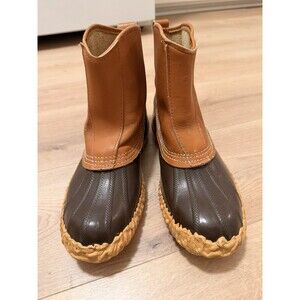 Vintage Kaufman SOREL Fishawk Duck Boots Leather/Rubber Made in Canada Men 9